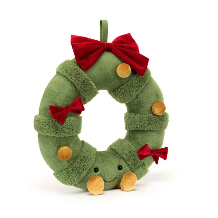 Amuseables Decorated Christmas Wreath