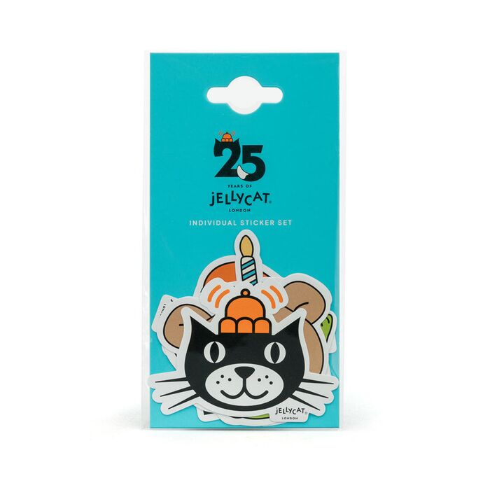 Jellycat 25th Anniversary Stickers
