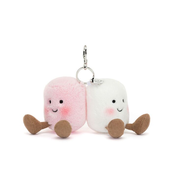 Amuseables Pair of Marshmallows Bag Charm