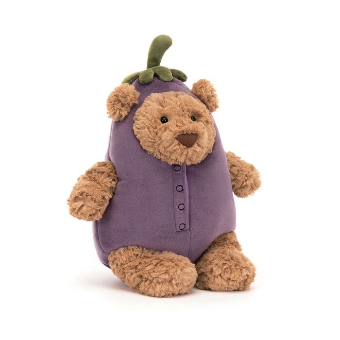 Bartholomew Bear Aubergine