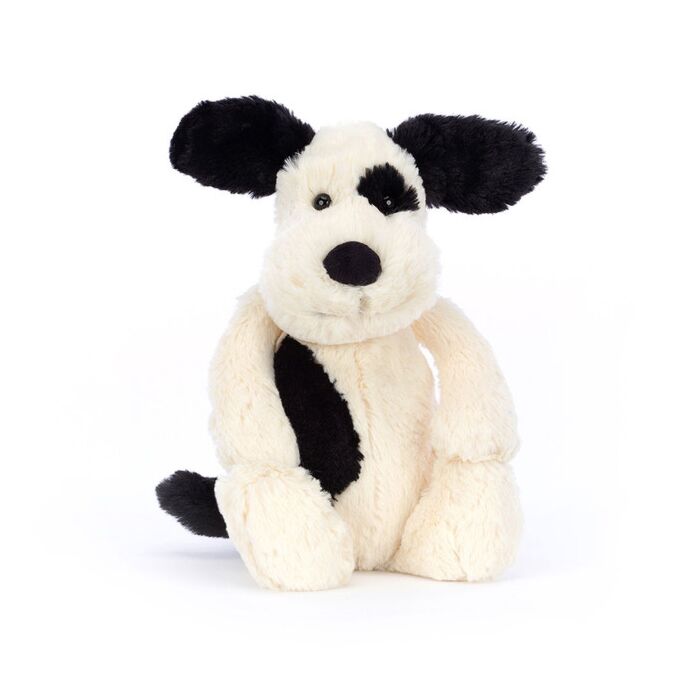 Bashful Black &  Cream Puppy