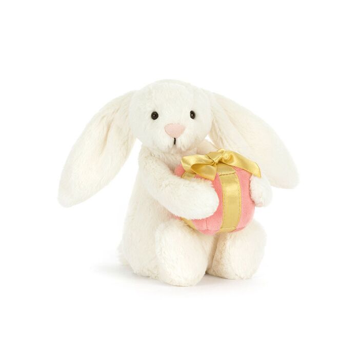 Bashful Bunny with Present