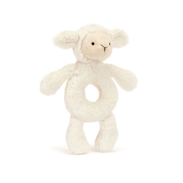 Bashful Lamb Ring Rattle