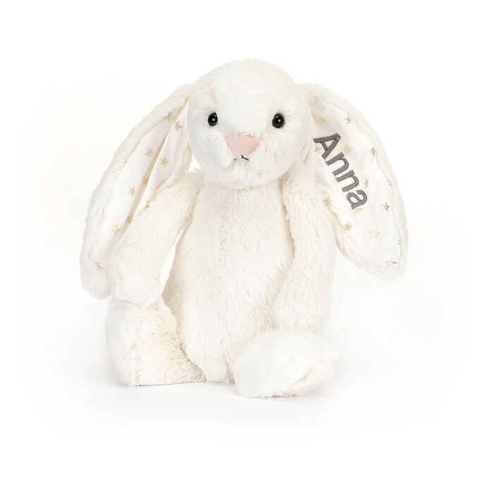 Personalised Bashful Twinkle Bunny Medium