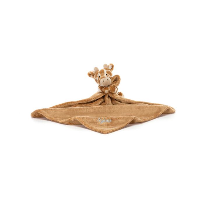 Personalised Bashful Giraffe Soother