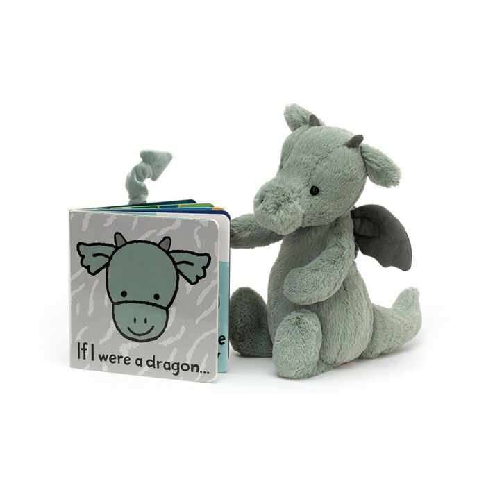 If I Were A Dragon Book and Bashful Dragon Small