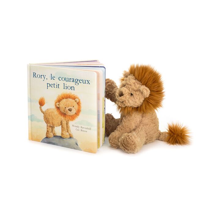 Rory Le Courageux Petit Lion and Fuddlewuddle Lion Medium