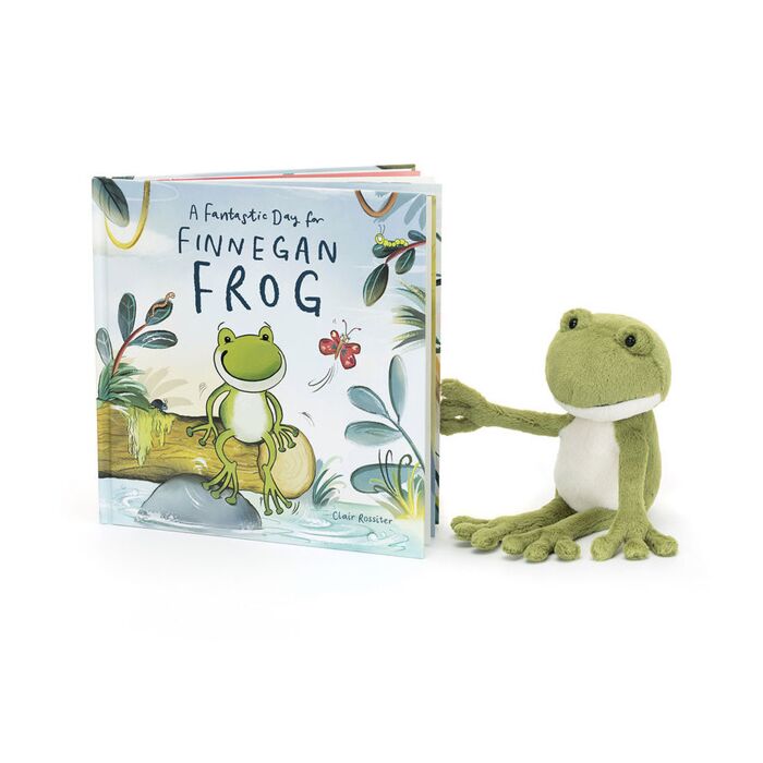 A Fantastic Day for Finnegan Frog Book and Finnegan Frog