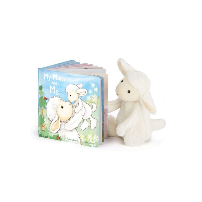 My Mum and Me Book and Bashful Lamb Medium