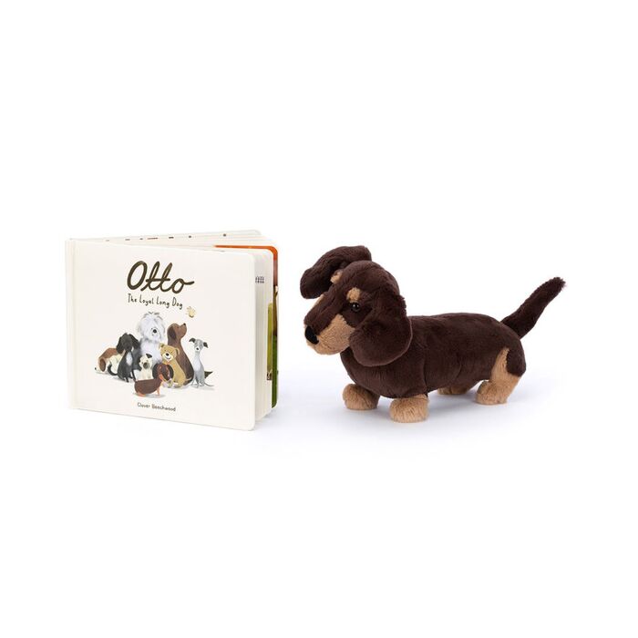 Otto the Loyal Long Dog Book and Otto Sausage Dog Medium