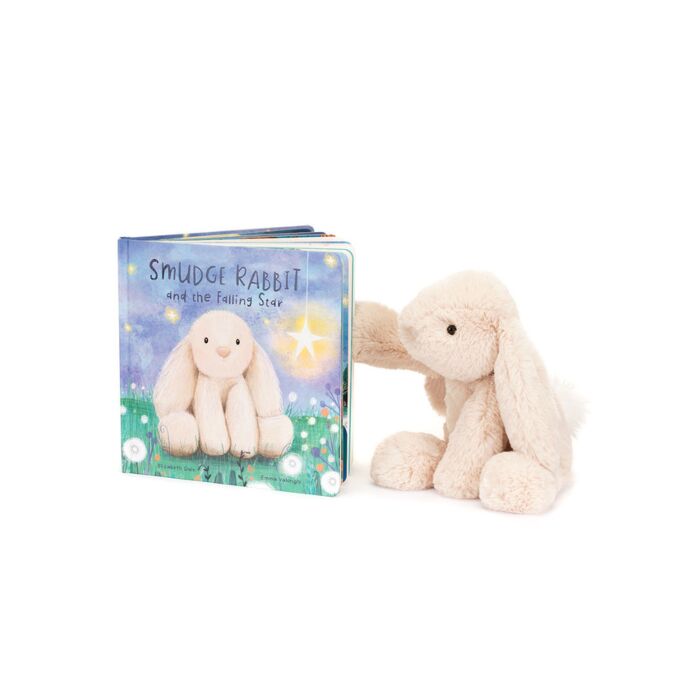 Smudge Rabbit and the Falling Star Book and Smudge Rabbit Medium