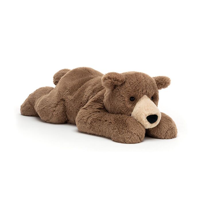 Woody Bear Lying