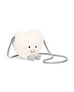 Amuseables Cream Heart Bag