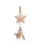 Blossom Bea Beige Bunny Musical Pull
