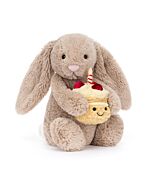 Bashful Beige Bunny 'Birthday'