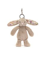 Blossom Beige Bunny 'Petal' Bag Charm
