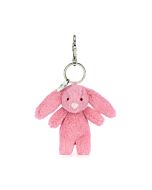 Bashful Bunny Pink Bag Charm