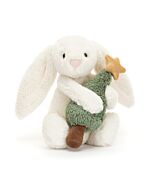 Bashful Bunny with Christmas Tree