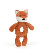 Bashful Fox Cub Ring Rattle
