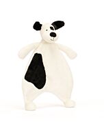 Bashful Black &amp  Cream Puppy Comforter