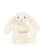 Bashful Cream Bunny with Personalised Cream Jumper