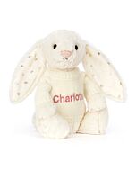 Bashful Twinkle Bunny with Personalised Cream Jumper