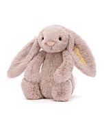 Personalised Bashful Luxe Bunny Rosa Medium