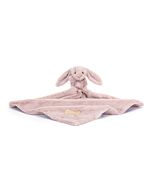 Personalised Bashful Luxe Bunny Rosa Soother