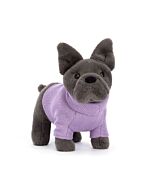Sweater French Bulldog Purple