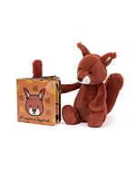 If I Were a Squirrel Board Book and Bashful Squirrel Medium
