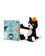 All Kinds of Cats Book and Jellycat Jack Medium