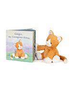 Ginger  the Courageous Kitten Book and Fuddlewuddle Ginger Cat