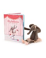 Elly Ballerina Book and Dancing Darcey Elephant
