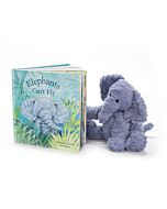 Elephants Can't Fly Book and Fuddlewuddle Elephant Medium