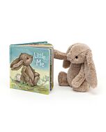 Little Me Book and Bashful Beige Bunny Medium
