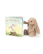 My Friend Bunny Book and Bashful Beige Bunny Medium