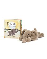 Smudge the Littlest Elephant Book and Smudge Elephant Medium