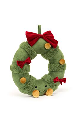 Amuseables Decorated Christmas Wreath
