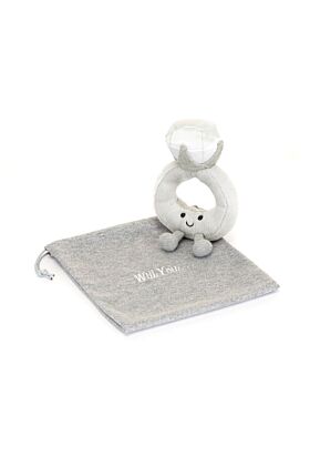 Amuseables Diamond Ring with Personalised Bag