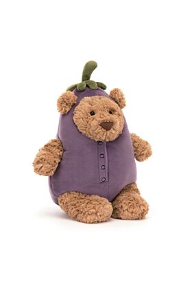 Bartholomew Bear Aubergine