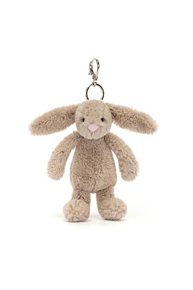 Bashful Beige Bunny Bag Charm