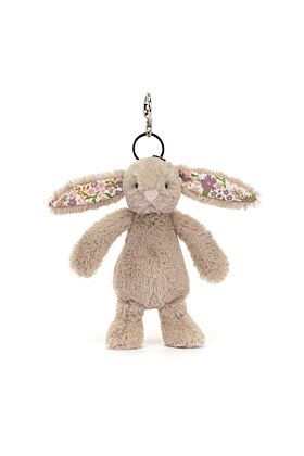 Blossom Beige Bunny 'Petal' Bag Charm