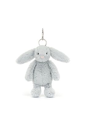 Bashful Silver Bunny Bag Charm
