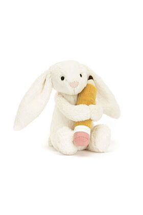 Bashful Bunny with Pencil