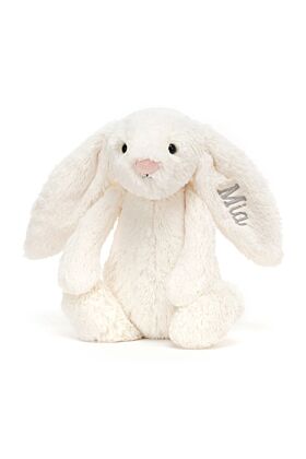 Personalised Bashful Cream Bunny Medium