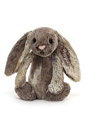 Personalised Bashful Cottontail Bunny Medium