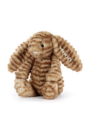 Personalised Bashful Luxe Bunny Juniper