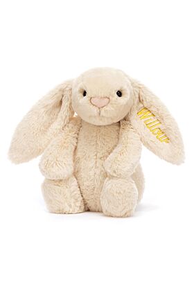 Personalised Bashful Luxe Bunny Willow Medium