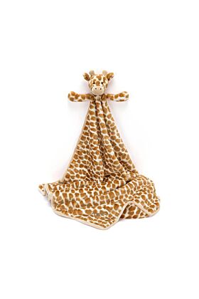 Personalised Bashful Giraffe Blankie