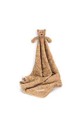 Personalised Bartholomew Bear Blankie